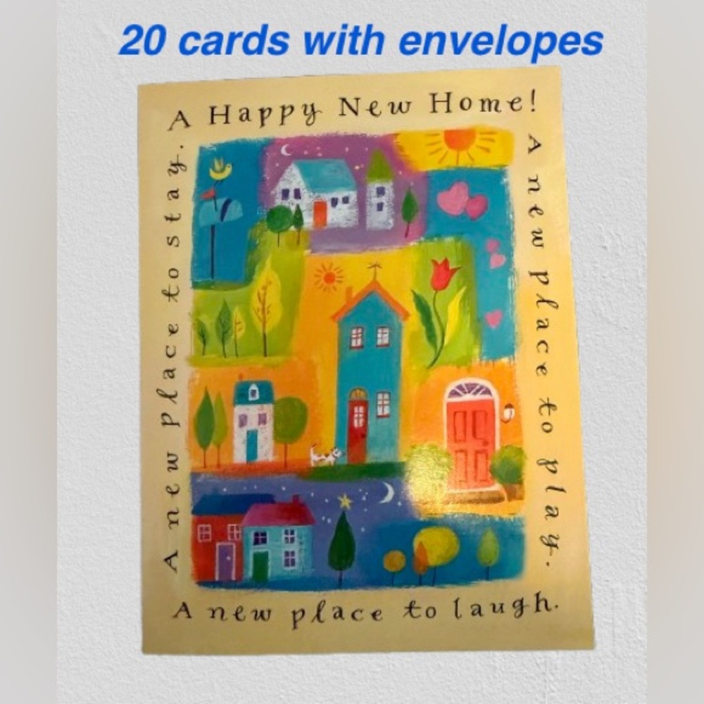 New 20 cards with envelopes